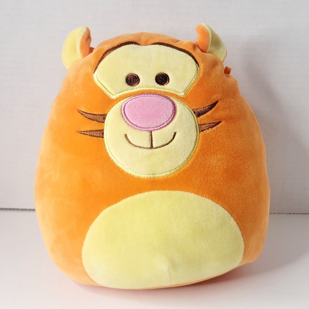 Disney Squishmallows Tigger 10in Plush Winnie The Pooh Kellytoys Orange Stripes
